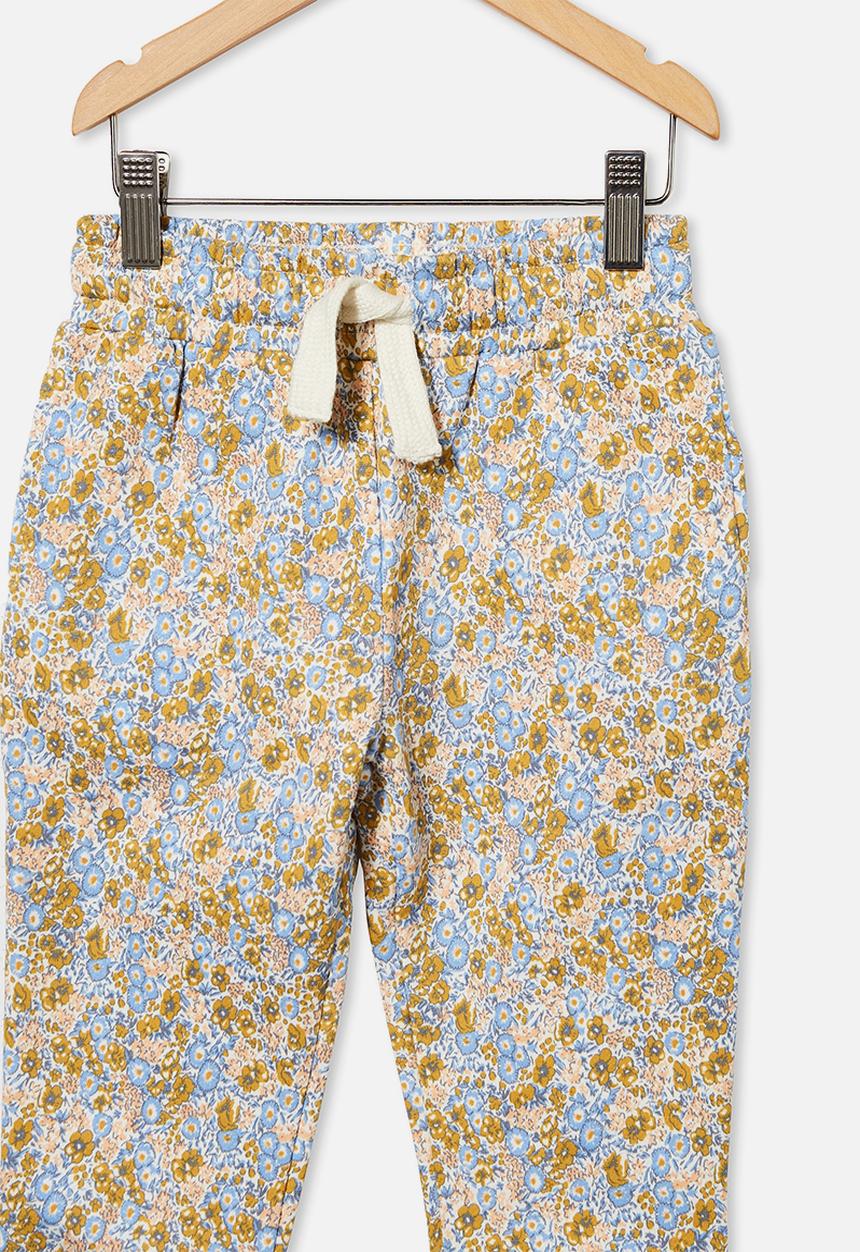 Cotton On - Marlo trackpant - yellow & blue 
