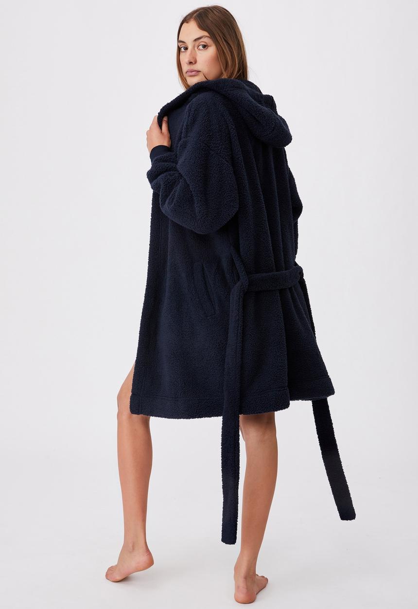 Cotton On - The lounging robe - navy
