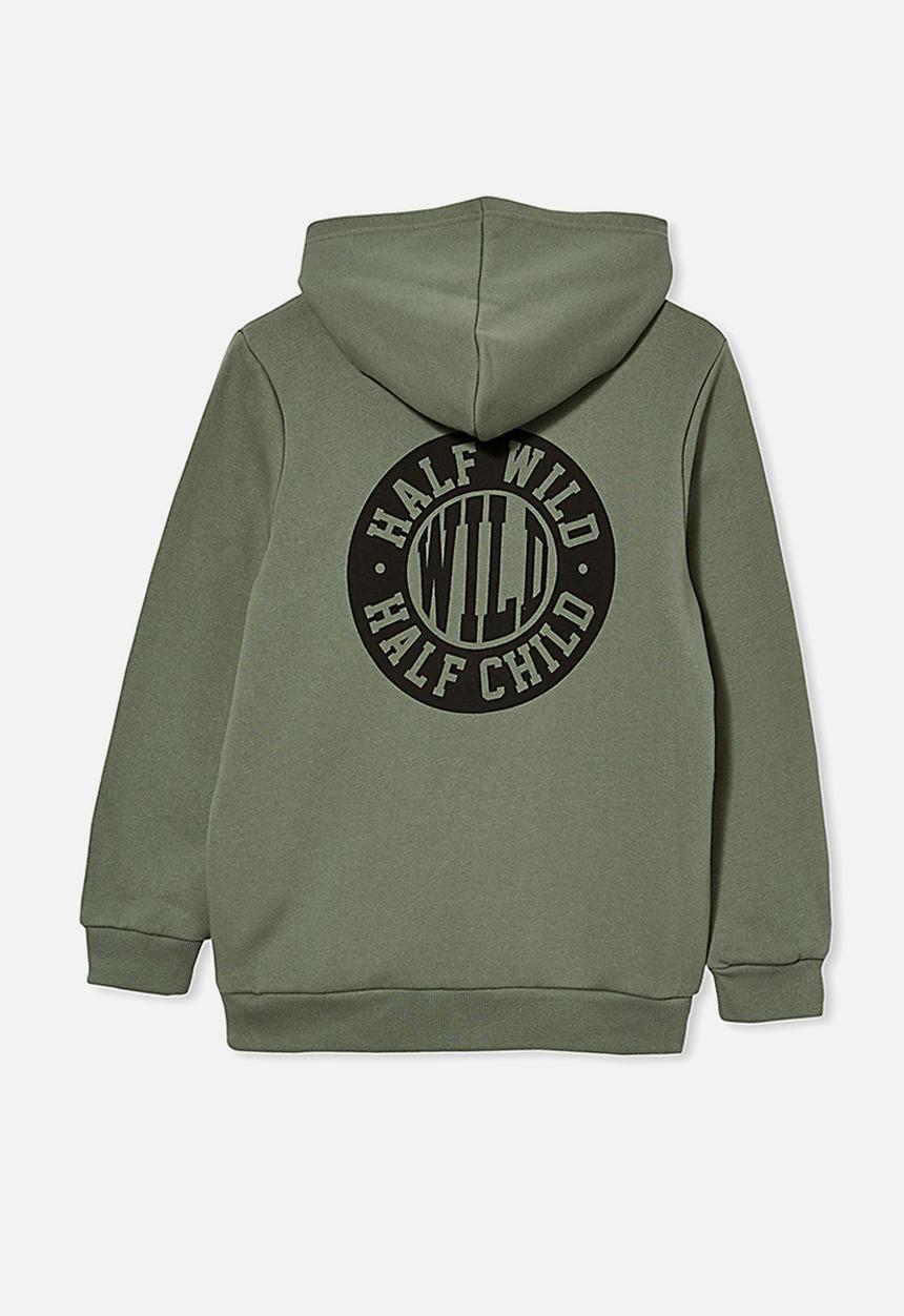 Cotton On - Street hoodie - olive 