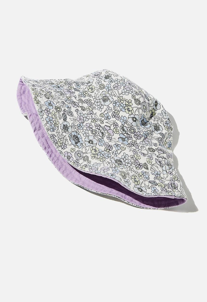 Rubi - Elly reversible wide brim bucket hat - multi