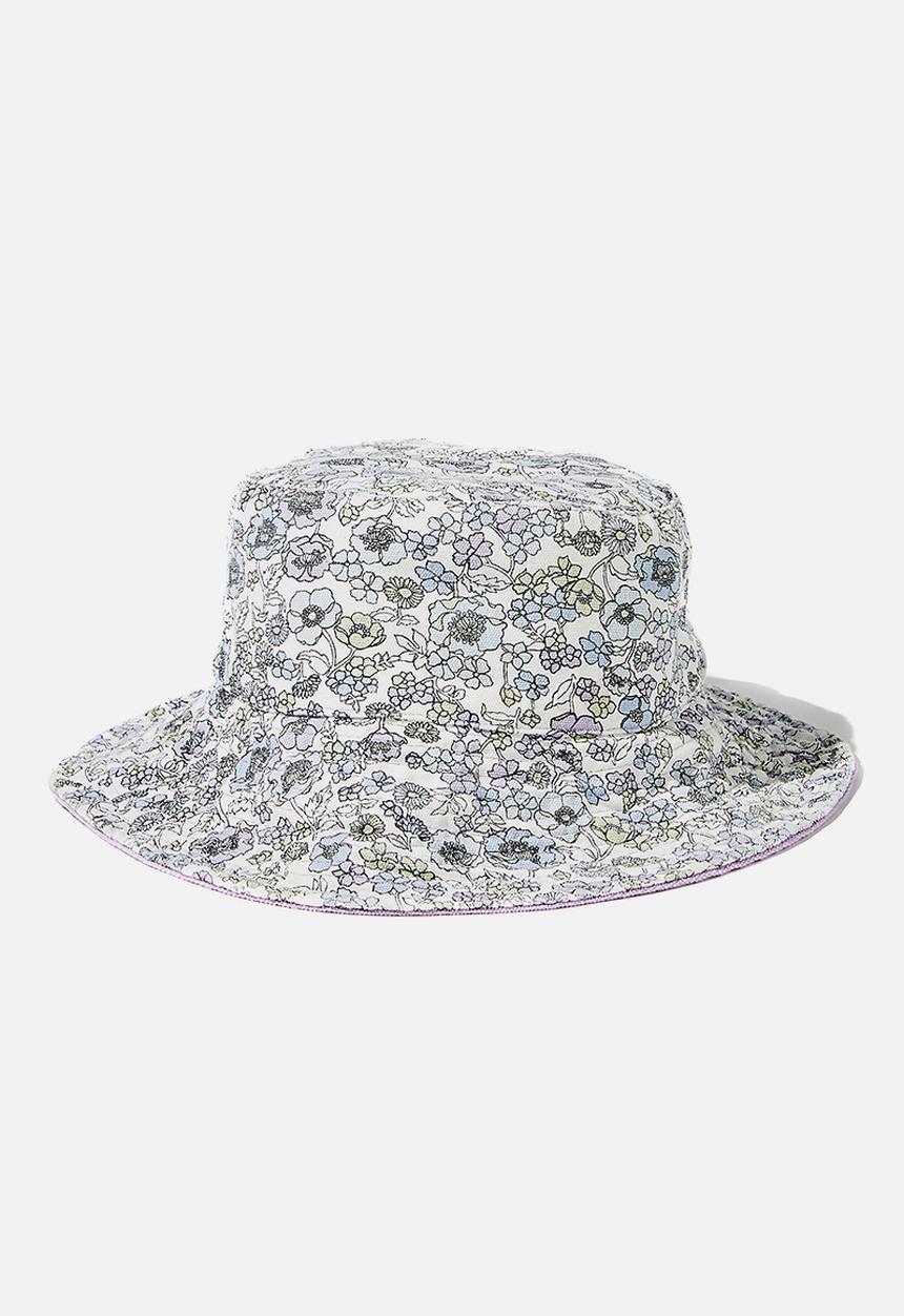 Rubi - Elly reversible wide brim bucket hat - multi