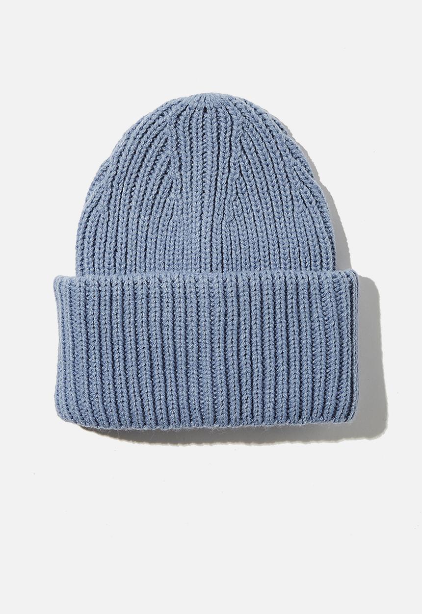 Rubi - Adrianna ribbed beanie - blue