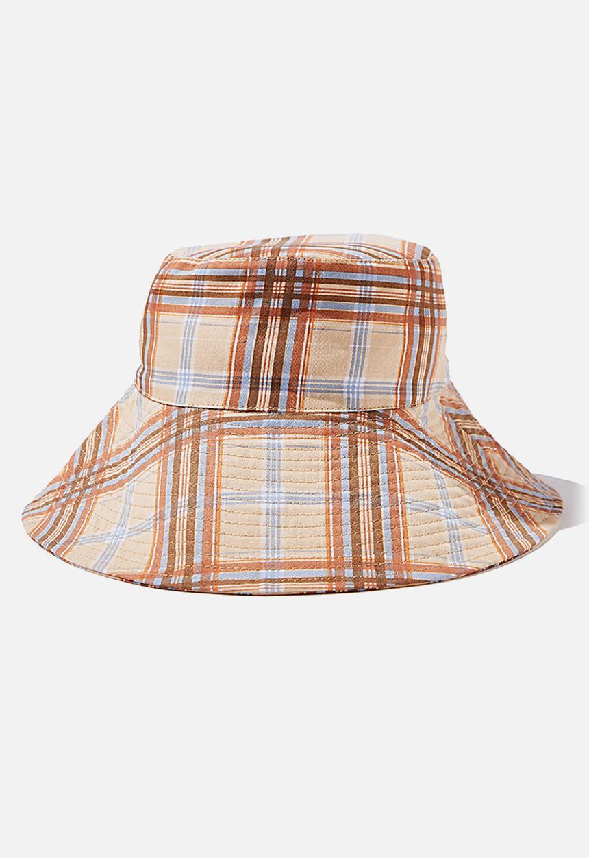 Rubi - Zahra wide brim sun hat - neutral