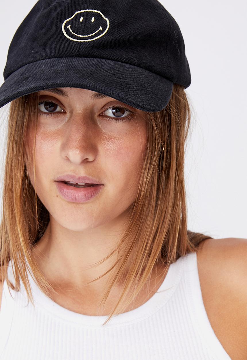 Rubi - Graphic dad cap - black