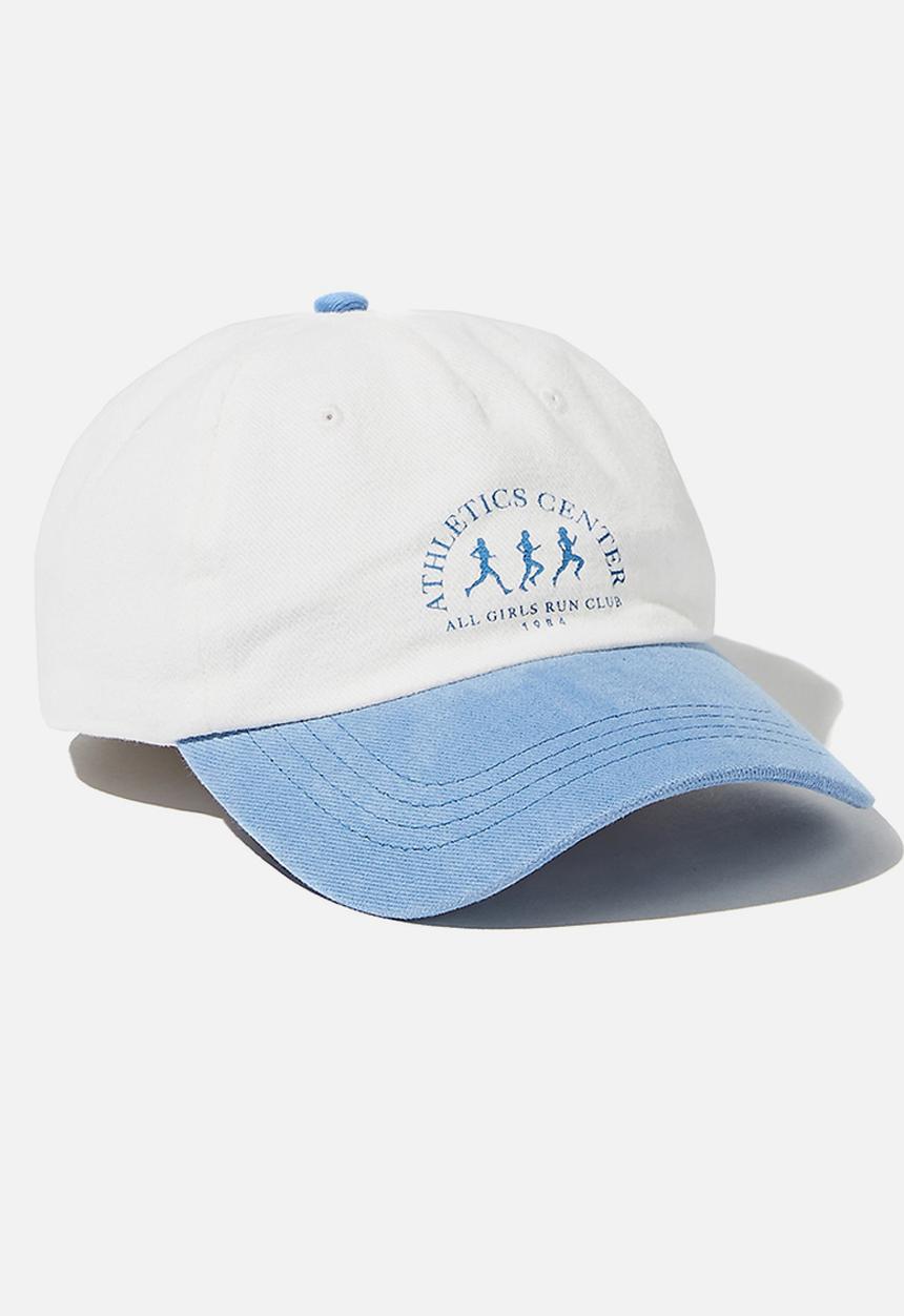 Rubi - Classic dad cap - blue & white 