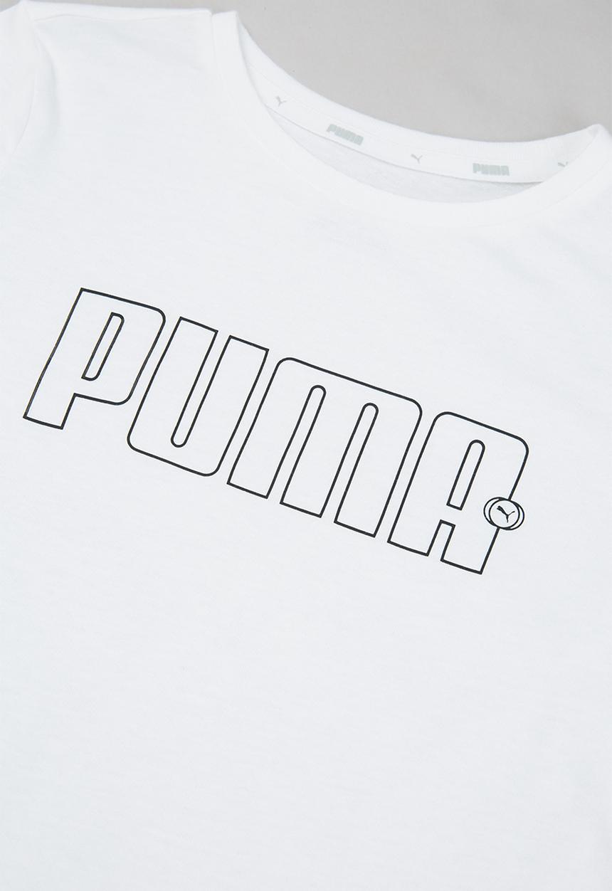 PUMA - Rebel short sleeve tee - white