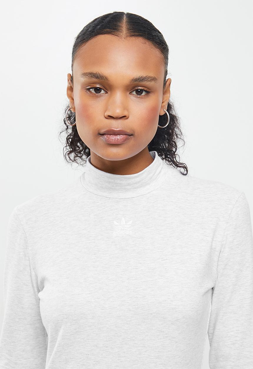 adidas Originals - Originals fitted long sleeve tee - grey