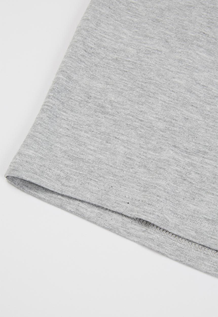 MANGO - Oficio long sleeve tee - grey