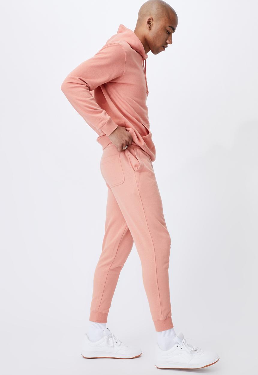 Cotton On - Trippy slim trackie - canyon clay