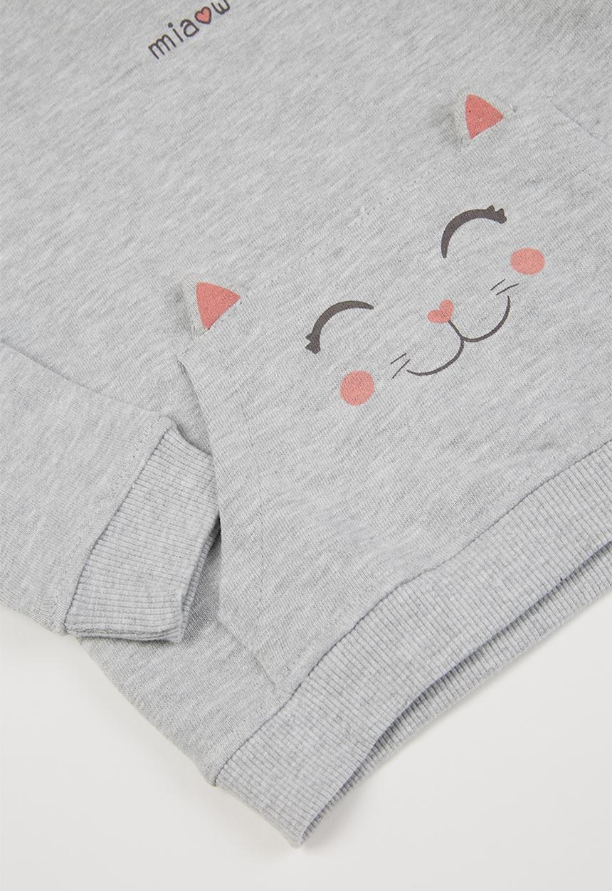 MANGO - Mires sweatshirt - grey