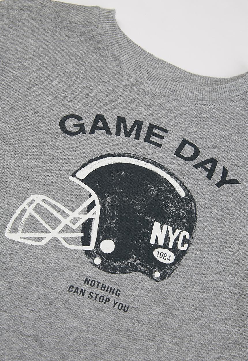 MANGO - Gameday sweatshirt - grey