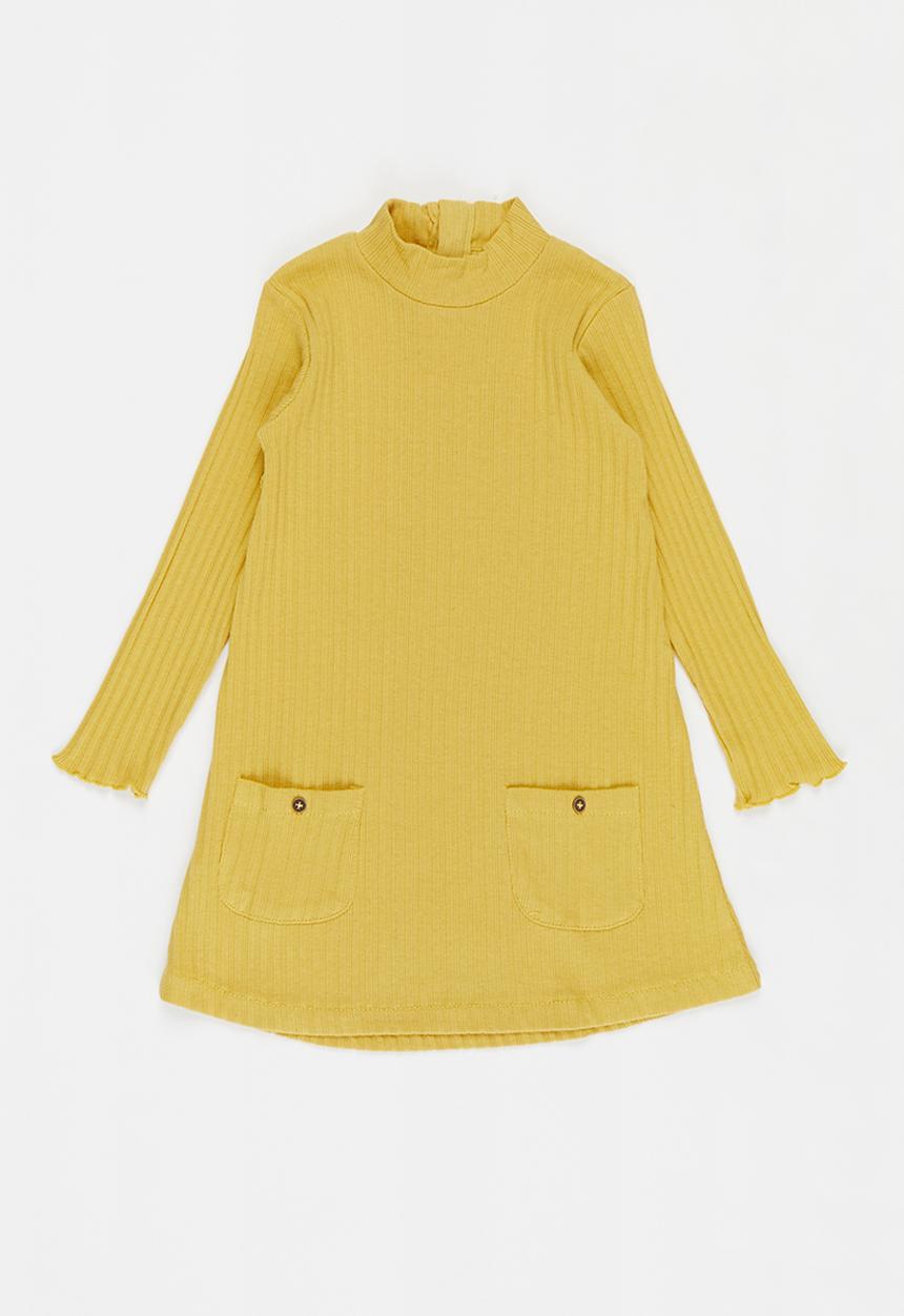 MANGO - Arib dress - yellow