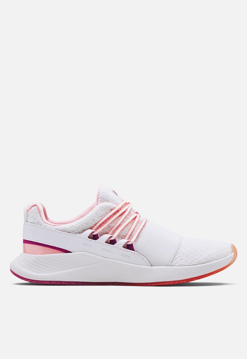 Under Armour - Ua w charged breathe clr sft - white / mellow orange / white