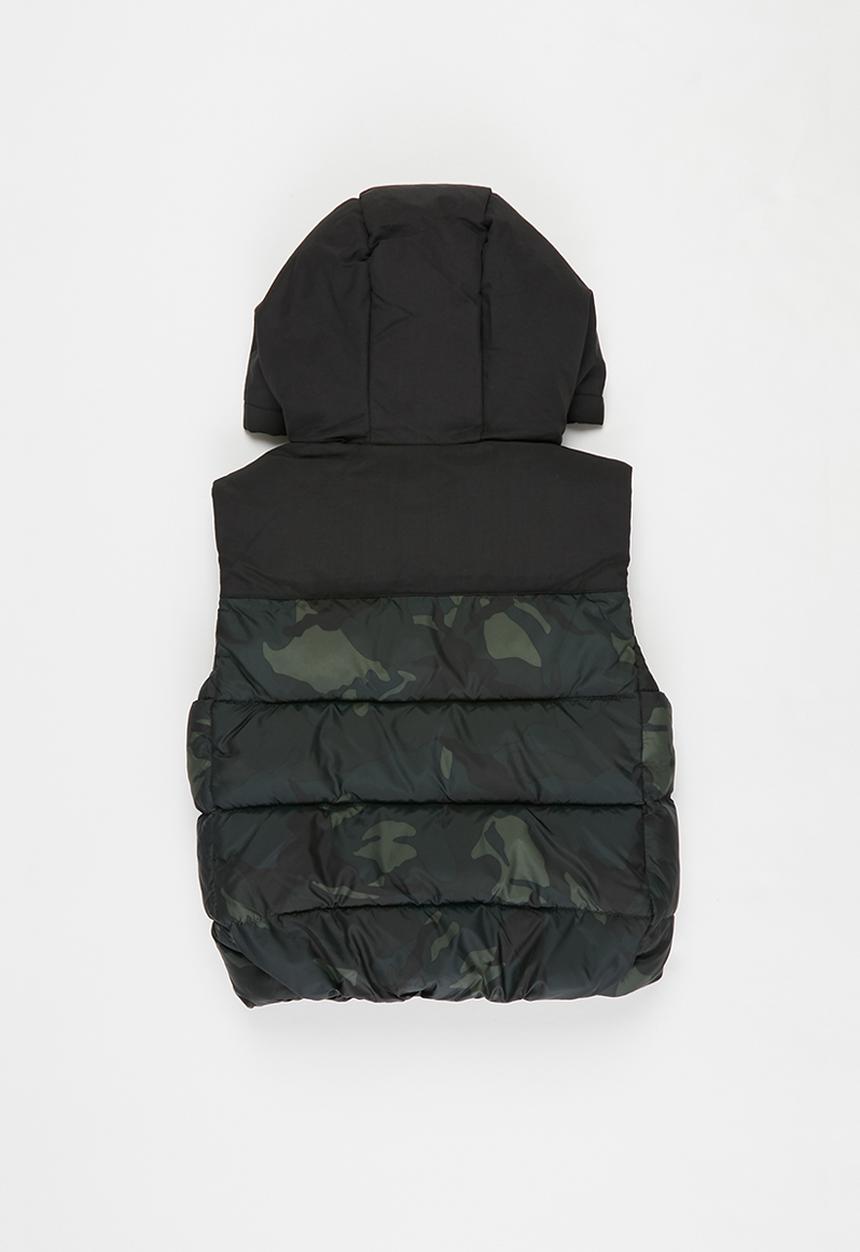 MANGO - America waistcoat - khaki 