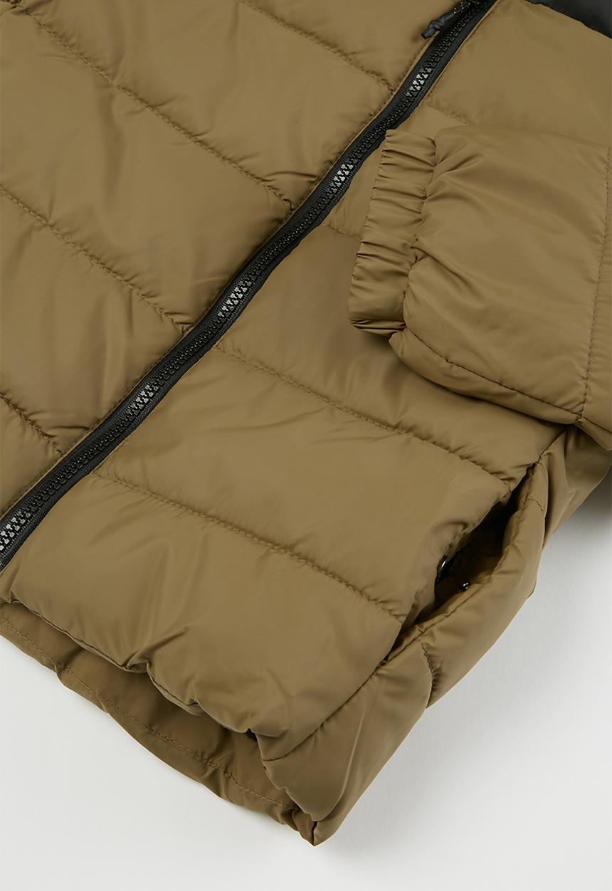 MANGO - America anorak - brown & black 