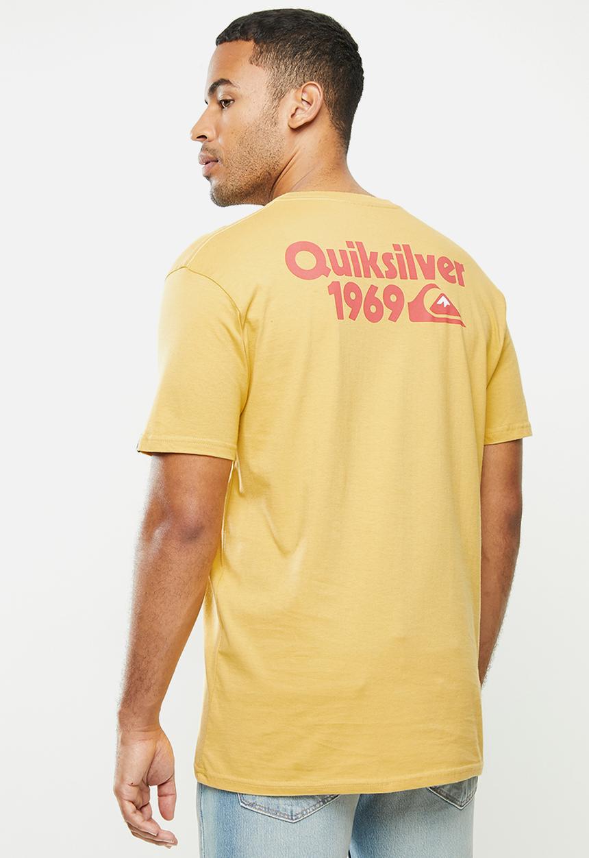 Quiksilver - Impossible island short sleeve - mustard