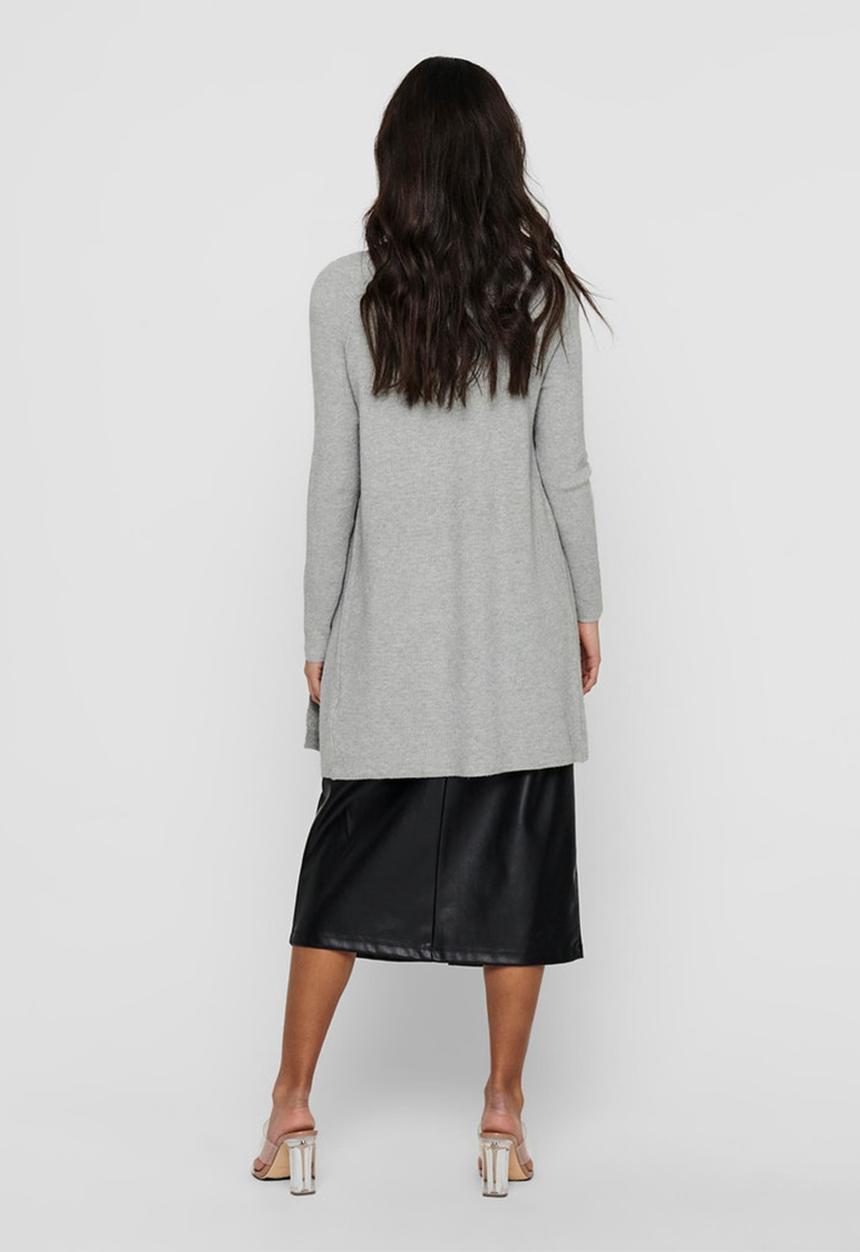 ONLY - Atia long sleeve cardigan - grey