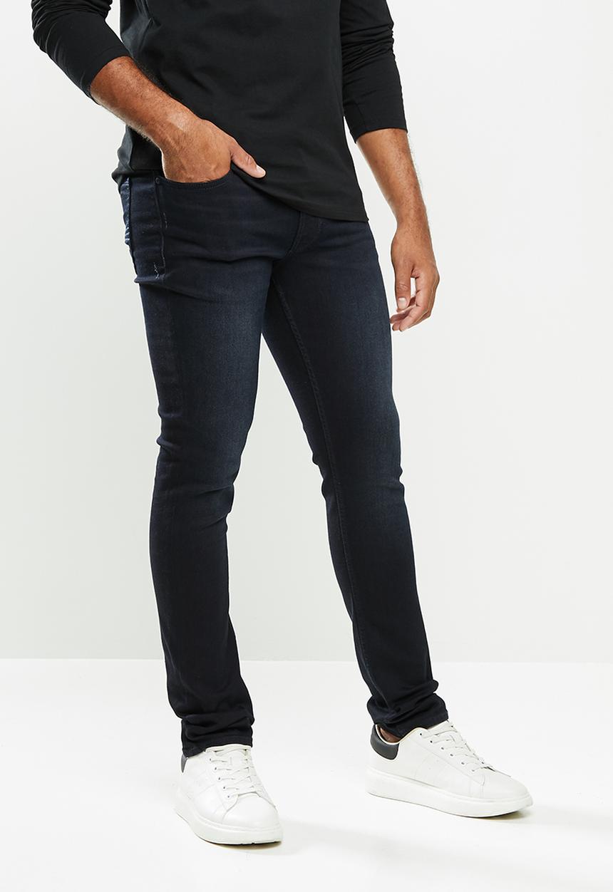 GUESS - Skinny lanewood wash - dark blue