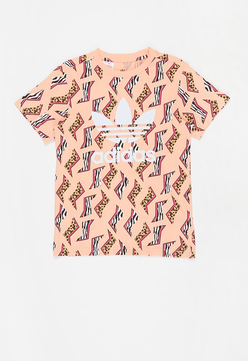 adidas Originals - Adidas short sleeve tee - peach 