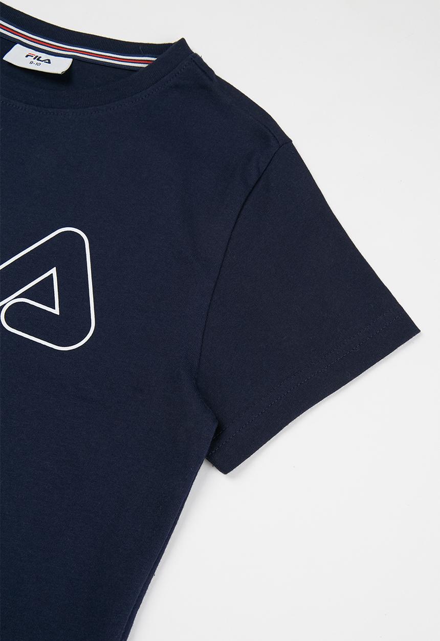 FILA - Storm crop box tee - navy