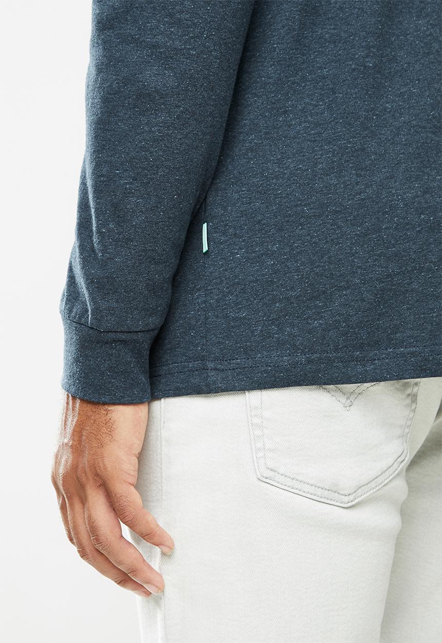 Vissla  - Vintage vissla heather long sleeve - navy