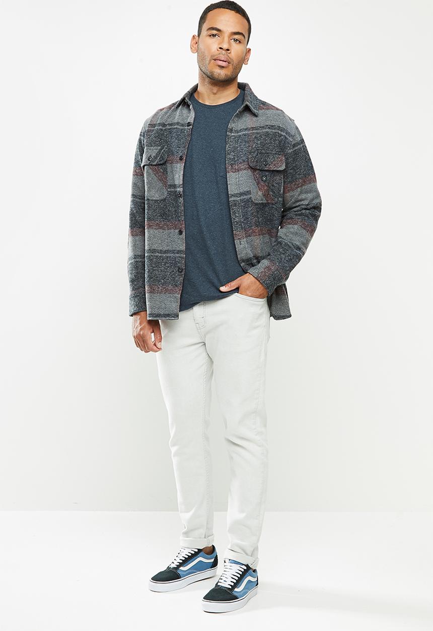 Vissla  - Vintage vissla heather long sleeve - navy