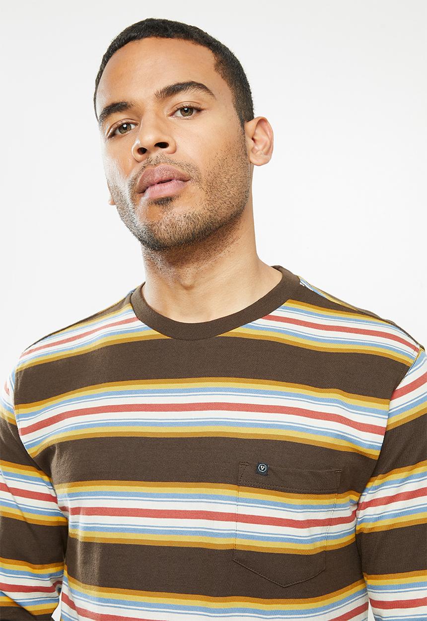 Vissla  - Valley ls pocket tee - multi