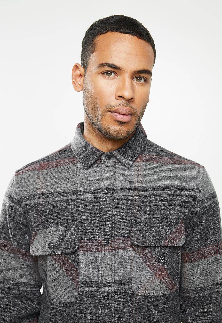 Vissla  - Barns long sleeve flannel - multi