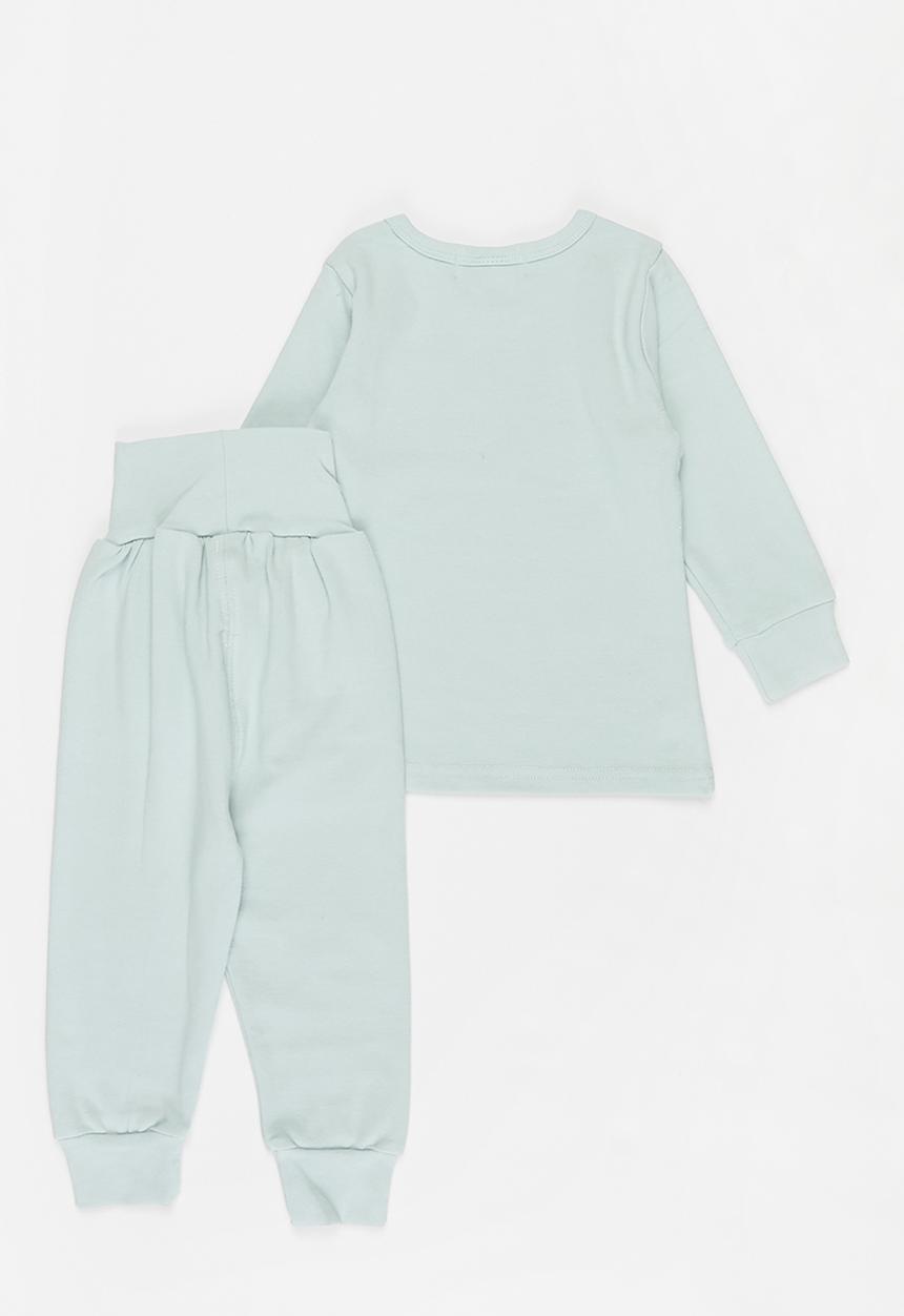 Baby Star - Unisex 2 piece set - dusty blue