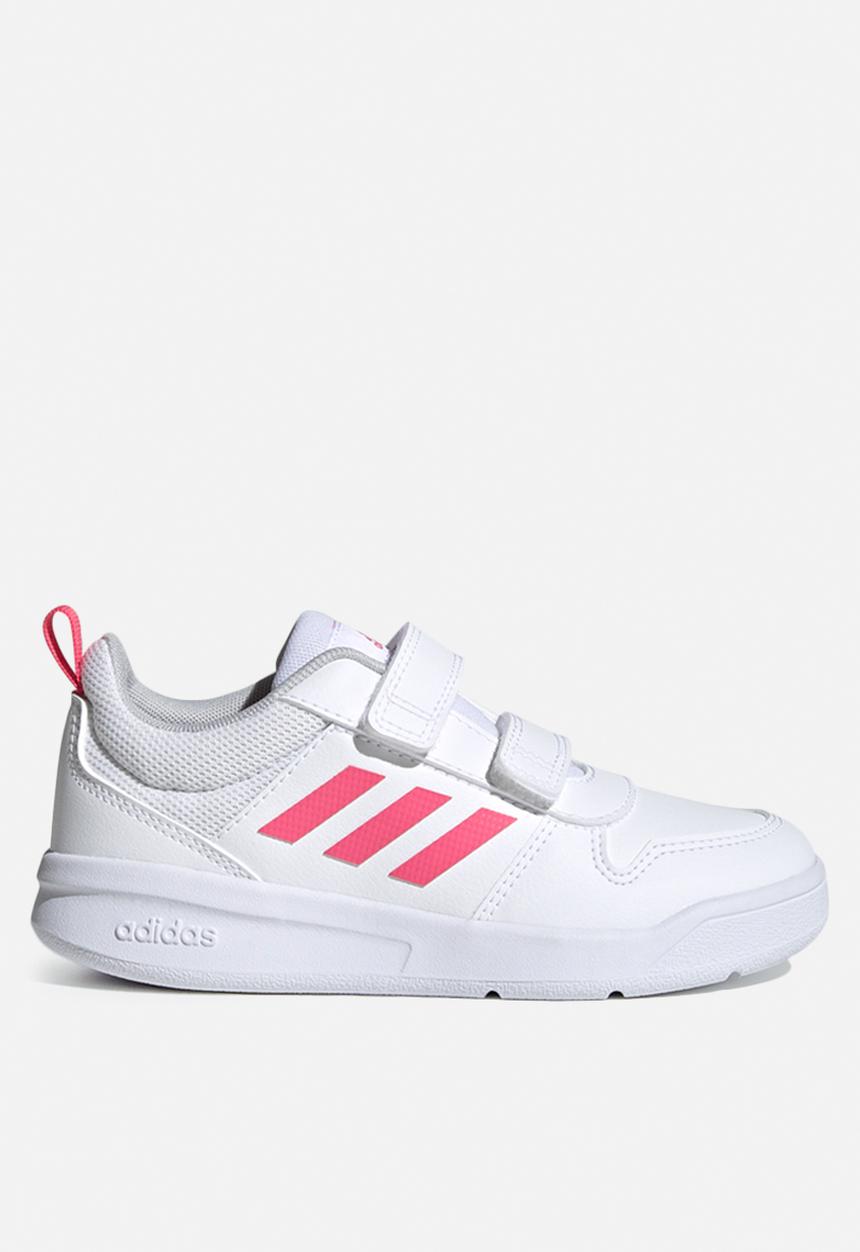 adidas Performance - Tensaur c - white & pink 