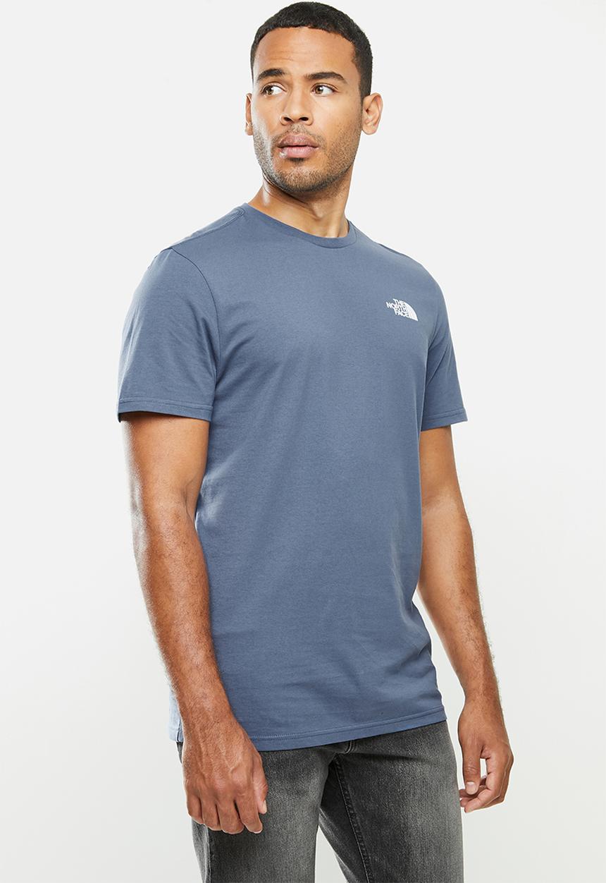The North Face - Short sleeve redbox tee - blue