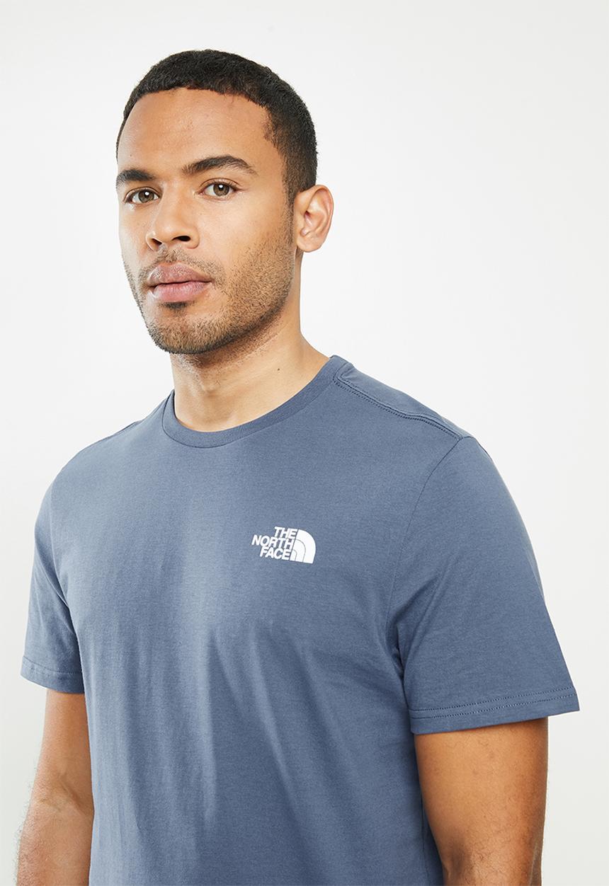 The North Face - Short sleeve redbox tee - blue