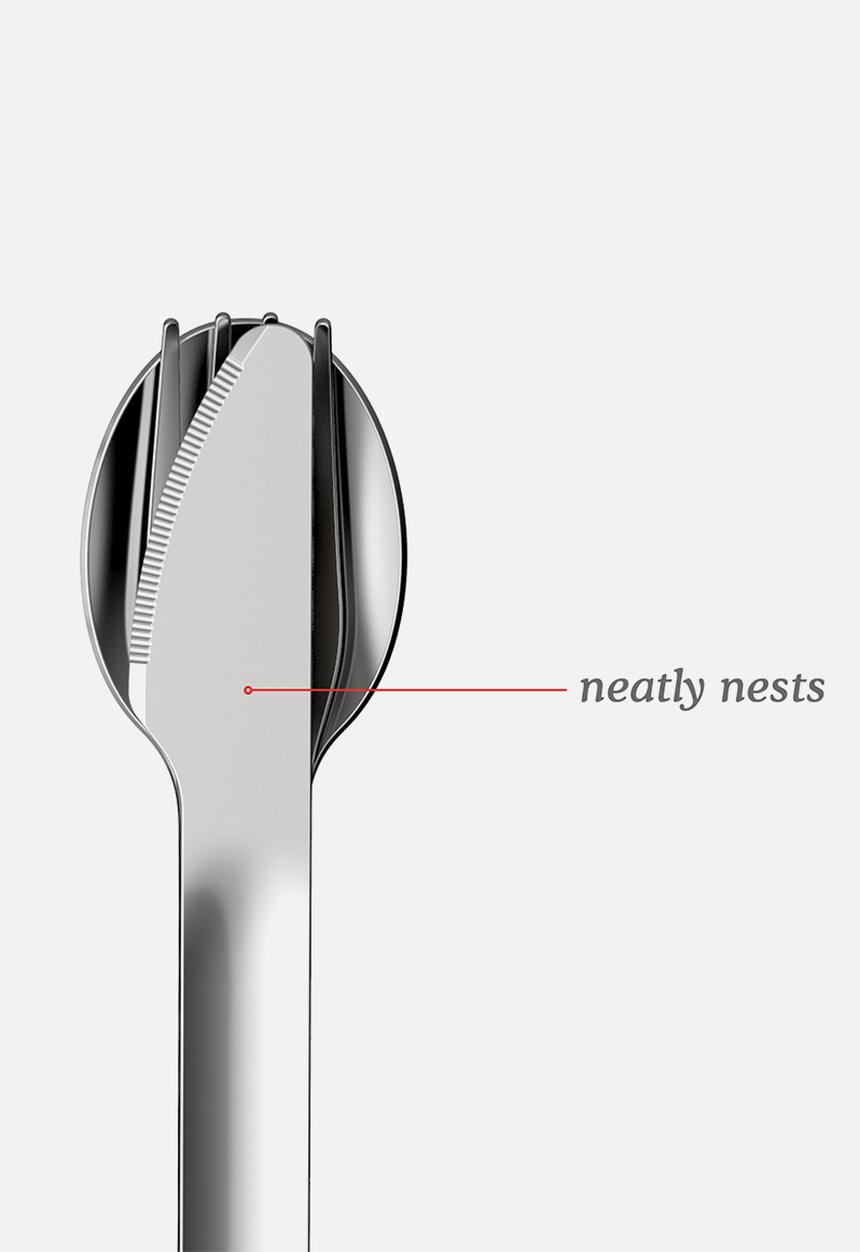 Zoku - Pocket utensils - charcoal