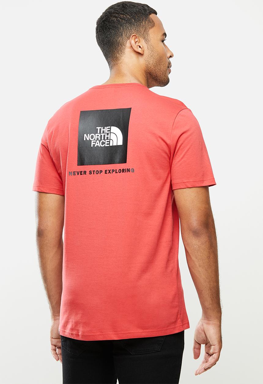 The North Face - Short sleeve redbox tee - red