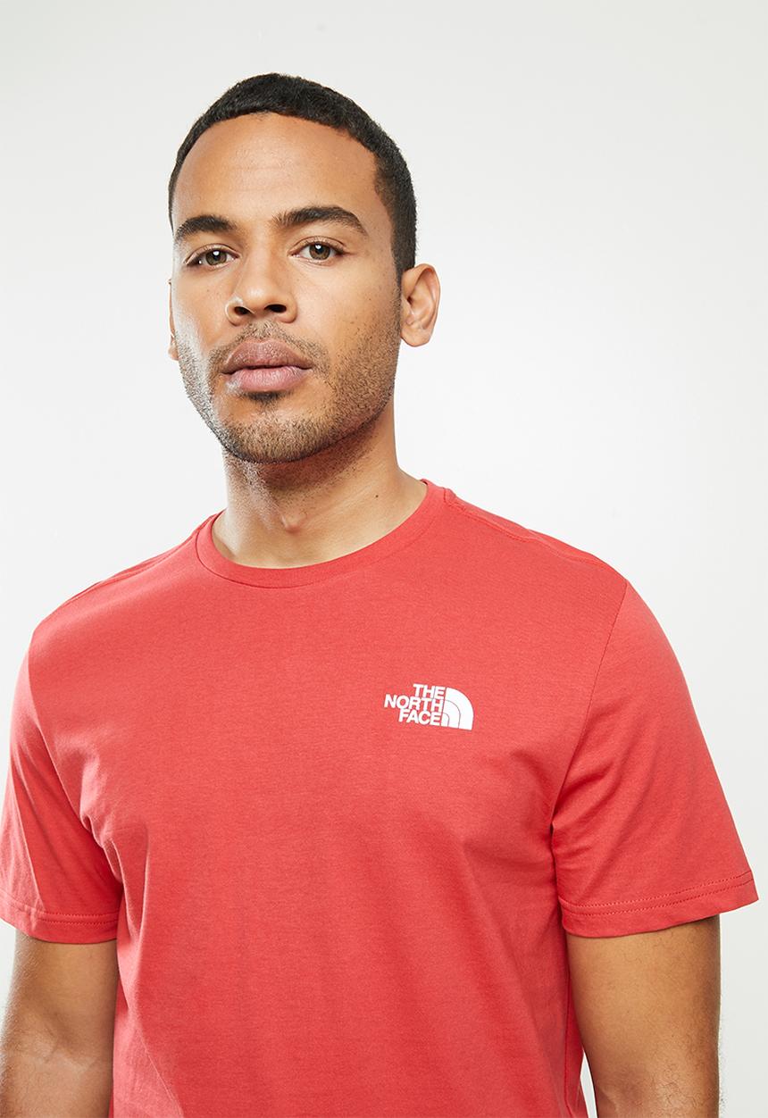 The North Face - Short sleeve redbox tee - red
