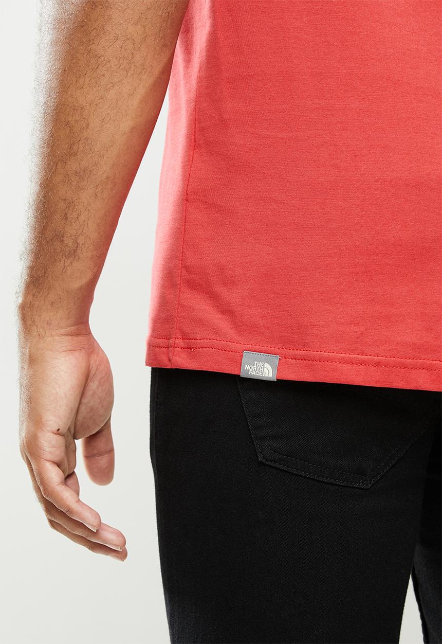 The North Face - Short sleeve redbox tee - red