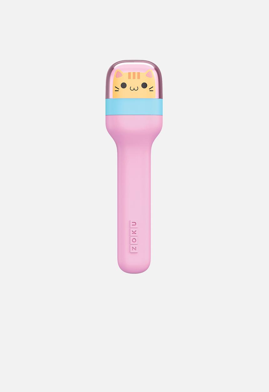 Zoku - Kitty kids pocket utensils - pink