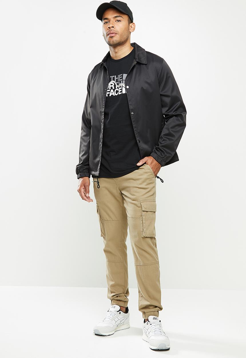The North Face - Short sleeve mountain line tee - black