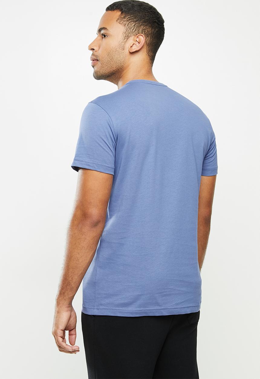adidas Performance - V-neck t-shirt - blue