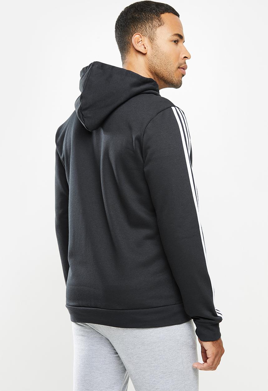 adidas Performance - Cb fz hooded track top - black