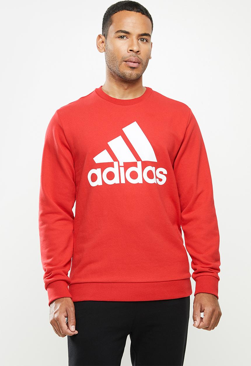 adidas Performance - Bl ft sweatshirt - red