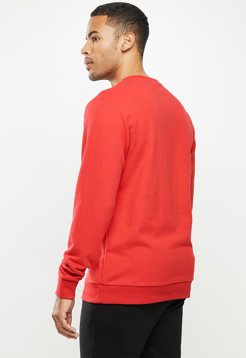 adidas Performance - Bl ft sweatshirt - red