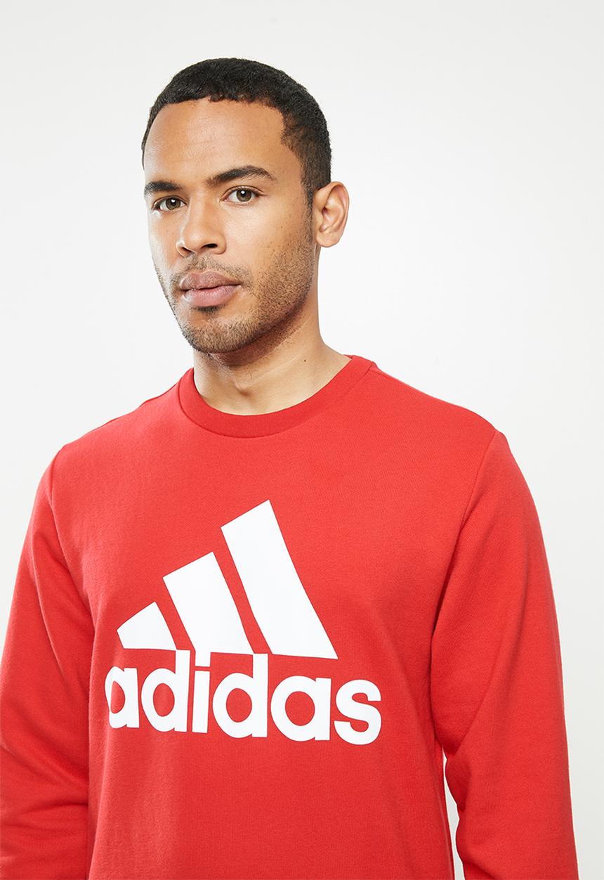 adidas Performance - Bl ft sweatshirt - red