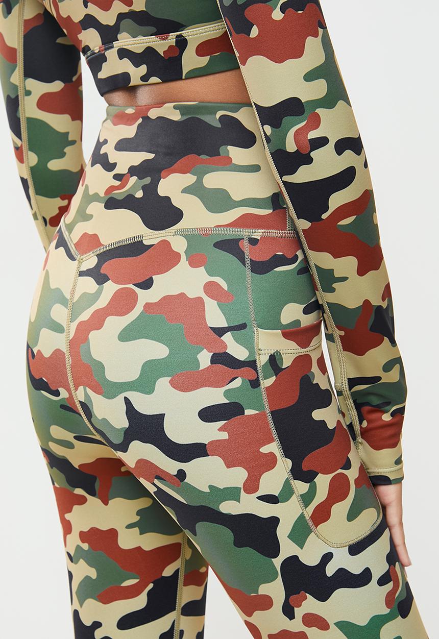 SISSY BOY - Sissyboy sport: camo printed leggings - multi 
