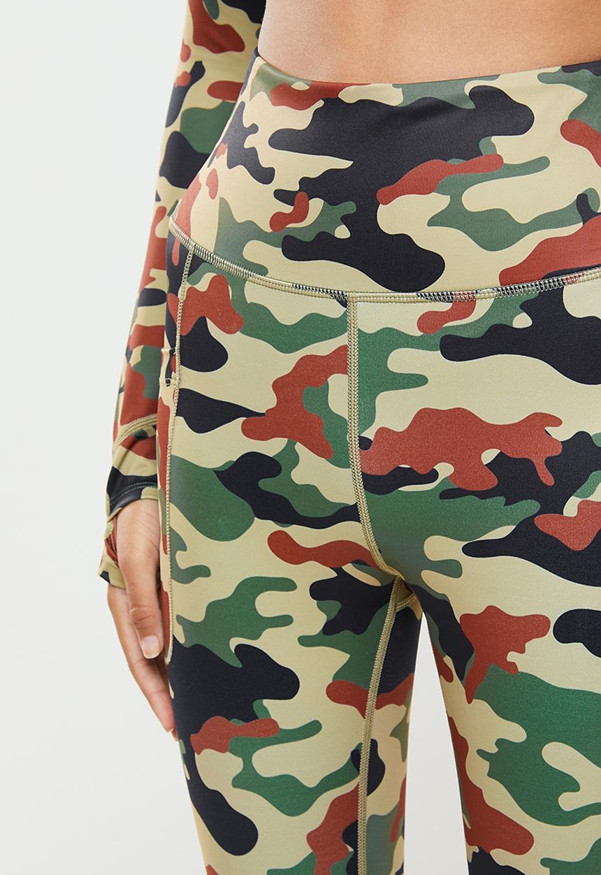 SISSY BOY - Sissyboy sport: camo printed leggings - multi 