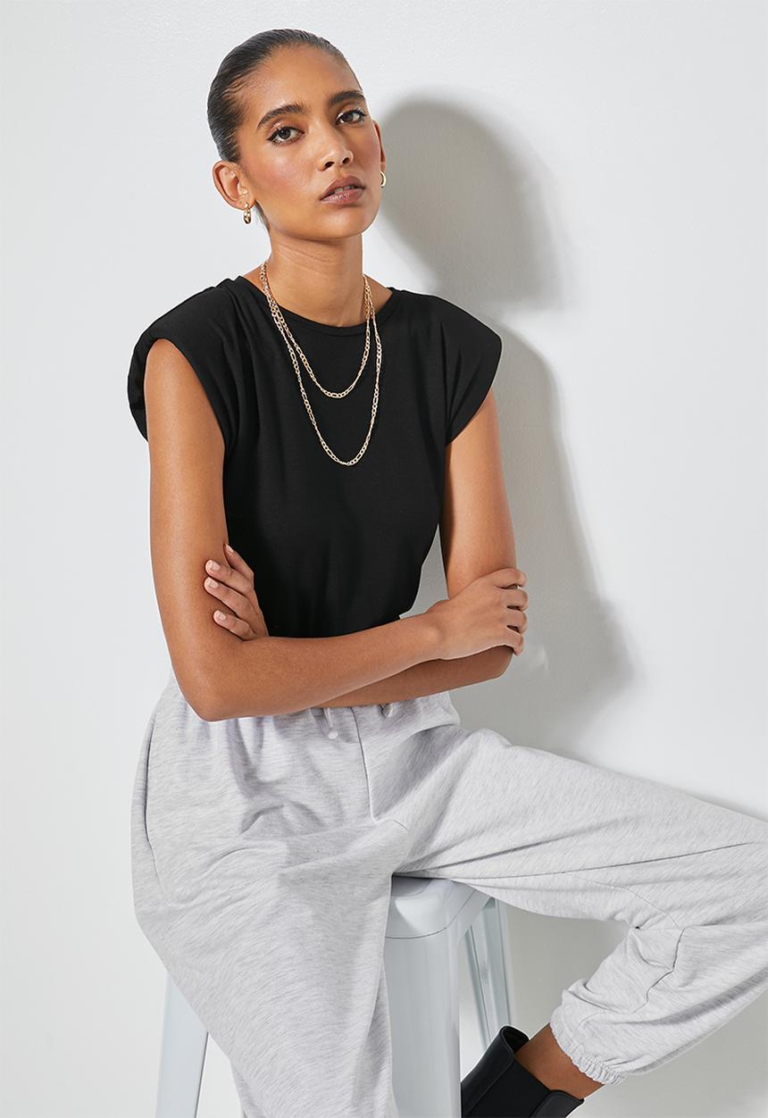Superbalist - Muscle tee  - black