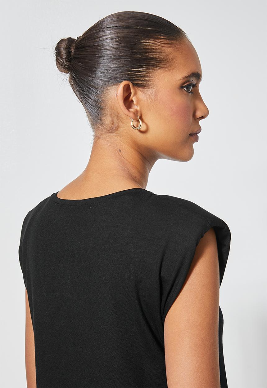 Superbalist - Muscle tee  - black