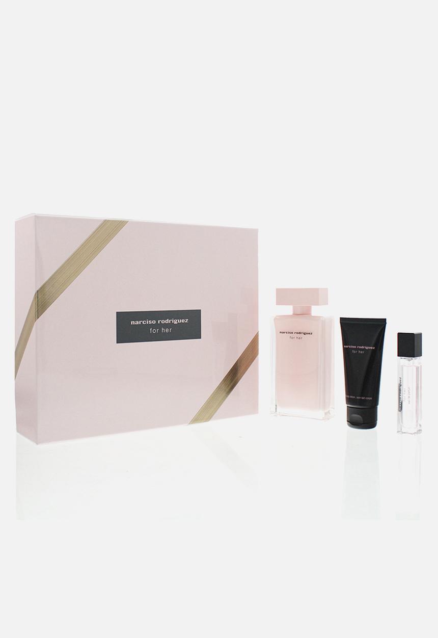 NARCISO RODRIGUEZ - Narciso Rodriguez For Her Edp 100ml Gift Set (Parallel Import)