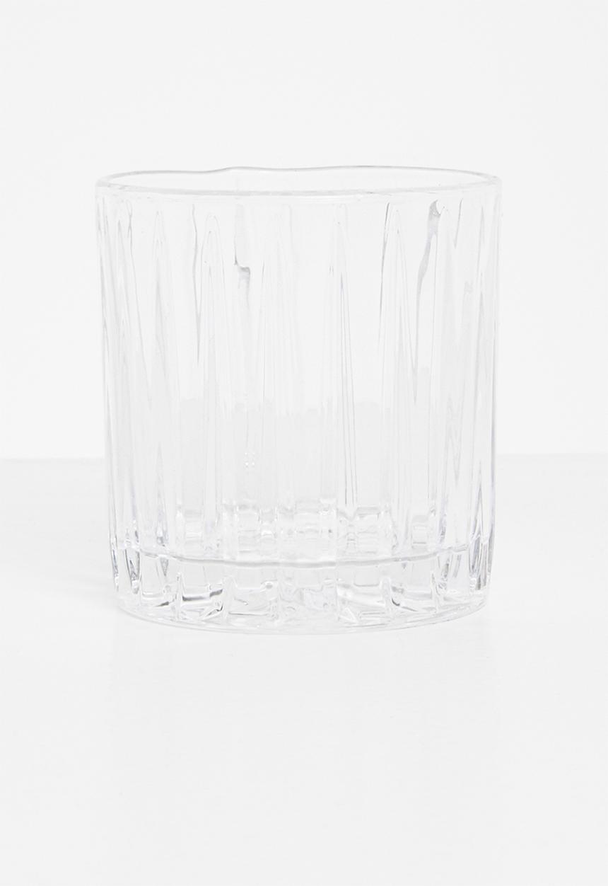 Jenna Clifford - Hand pressed tumbler set of 4 - clear