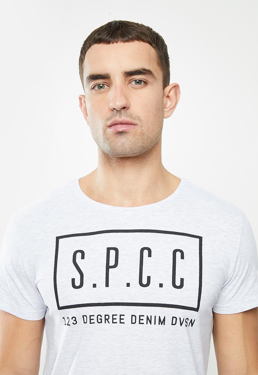 S.P.C.C - Abram straight hem tee - grey